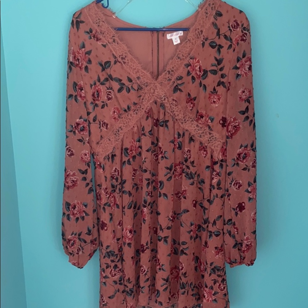 Floral Fall Dress